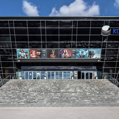 Reference TSE kinodvorana kino oprema Kolosej Ljubljana